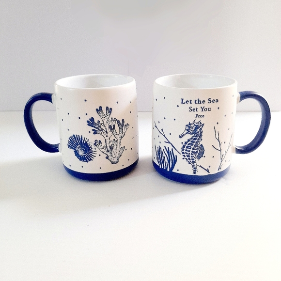 Other - ● Seahorse Mug Set